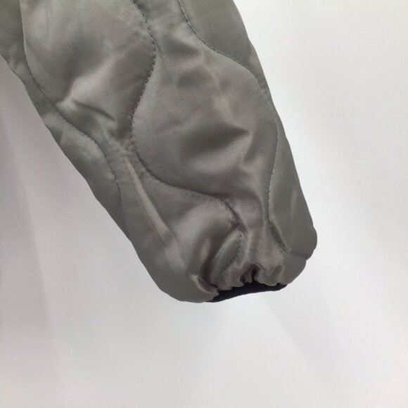 Zero Foxtrot Green/Gray Quilted Hooded Men's Jacket - Picture 4 of 12